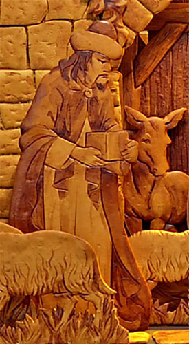 Königsfigur aus Lebkuchen